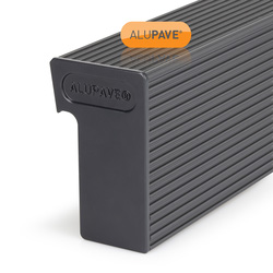 Alupave Gutter Endcap RH