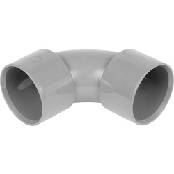 Solvent Weld Bend 92.5° 40mm Grey