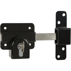 GateMate / Gatemate Keyed Alike Euro Long Throw Lock Double Locking 70mm