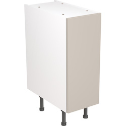 Kitchen Kit Ready Made Value Slab Kitchen Cabinet Base Unit Standard Matt Light Grey 300mm