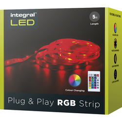 Integral LED Plug and Play Strip Kit IP20 Remote Control
