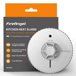 FireAngel 10 Year Sealed for Life Battery Heat Alarm