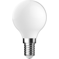 Energetic Lighting Energetic LED Filament Frosted Ball Lamp 4.4W SES 470lm - 71010 - from Toolstation