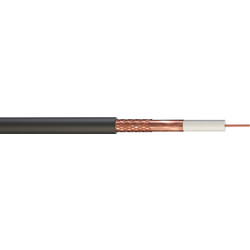 Doncaster Cables Doncaster Cables Coaxial Satellite Cable (CT100) Black 100m Drum - 71027 - from Toolstation