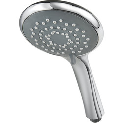 Triton Showers Triton 5 Spray Shower Handset Chrome - 71127 - from Toolstation