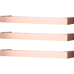 Towelrads Elcot 3 Pack Rose Gold Square 450mm