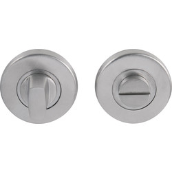 Eclipse Stainless Steel Thumbturn & Release Non-Indicating - Satin - 71409 - from Toolstation