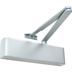 Rutland TS.9206 Door Closer Silver Size 2-6, With Cover