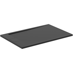 Ideal Standard i.life Ultraflat S Black Rectangular Shower Tray 1200 x 900mm