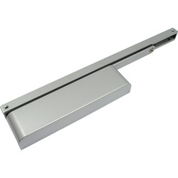 Rutland TS.11204 Door Closer Silver Size 2-4, With Cover