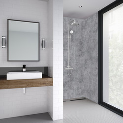 Mermaid Elite Tongue & Groove Shower Wall Panel Ravello 2420mm x 1200mm x 10mm Post Formed