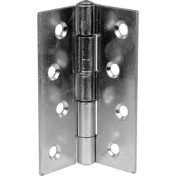 Unbranded Strong Butt Hinge Zinc Plated - 72474 - from Toolstation