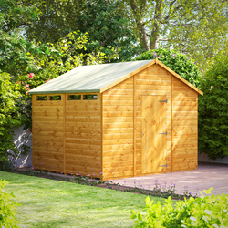 Power Security Apex Shed 8' x 10'