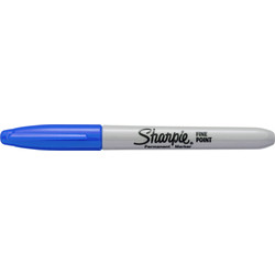 Sharpie Sharpie Permanent Marker Fine Blue - 72595 - from Toolstation