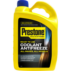Prestone Antifreeze / Coolant Ready To Use 4L