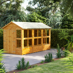Power / Power Apex Potting Shed 12' x 6' - Double Doors