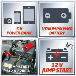 Авто power bank einhell cc js 8