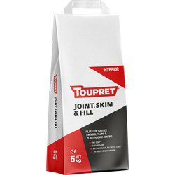 Toupret Toupret Joint, Skim & Fill 5kg - 73285 - from Toolstation