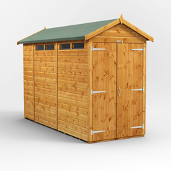 Power Apex Security Shed 10' x 4' - Double Doors