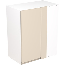 Kitchen Kit Flatpack J-Pull Kitchen Cabinet Wall Blind Corner Unit Ultra Matt Cashmere 600mm