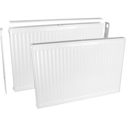 Qual-Rad / Type 11 Single-Panel Single Convector Radiator 300 x 1000mm 1862Btu