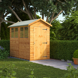 Power / Power Apex Shed 8' x 4'