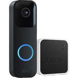 Blink Video Doorbell with Sync Module 2 Black