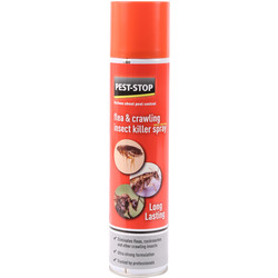 Pest-Stop Pest-Stop Insect Killer Spray 300ml Flea & Crawling Insect - 74169 - from Toolstation