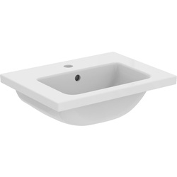 Ideal Standard i.life Compact Vanity Basin 50cm 1 Tap Hole