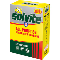 Solvite Solvite All Purpose Wallpaper Adhesive 20 Roll - 74435 - from Toolstation