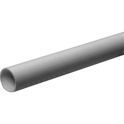 Aquaflow Solvent Weld Waste Pipe 3m 40mm Grey - 74514 - from Toolstation
