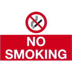 No Smoking Signs Rigid 80 x 55mm