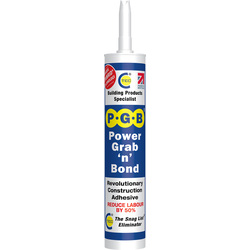 P.G.B C-Tec Power Grab n Bond Construction Adhesive 290ml - 74688 - from Toolstation