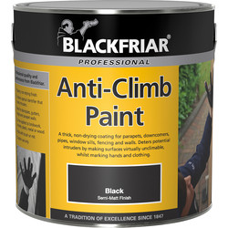 Blackfriar Anti-Climb Paint Black 1L