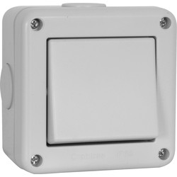 Crabtree IP56 20A Switch 1 Gang 2 Way