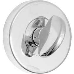 Urfic / Urfic Bathroom Thumbturn Escutcheon Polished Nickel