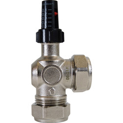 Made4Trade Made4Trade Automatic Bypass Valve Angled 22mm - 74861 - from Toolstation