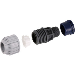 Aquaflow Universal Adaptor Kit 25 x 22mm - 74886 - from Toolstation