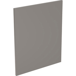 Kitchen Kit Flatpack Slab Appliance Door Super Gloss Dust Grey 715x596mm