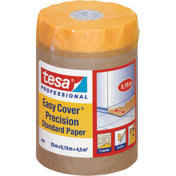 Tesa Tesa Professional 4401 Easy Cover Masking Paper 180mm x 25m - 74929 - from Toolstation