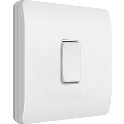 Culina Single Kinetic Slim Grid Switch White