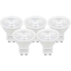 Wessex LED GU10 Bulb Lamp 3.6W Warm White 345lm