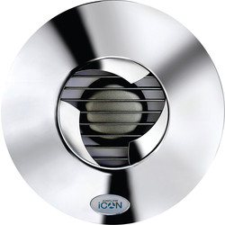 Airflow Extractor Fan Cover iCON15 Chrome