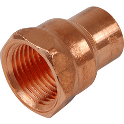 End Feed Female Coupler 15mm x 1/2"