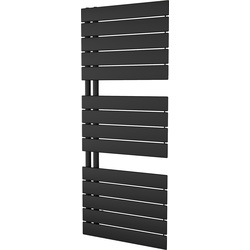 Ximax / Ximax Oxford Open Panel Towel Radiator 1195 x 500mm 2109Btu Black