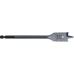 Milwaukee Flat Wood Drill Bit 20 x 152mm