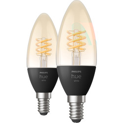 Philips Hue Philips Hue White Filament Bluetooth E14 - 76219 - from Toolstation