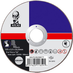 Metal Cutting Disc 125 x 2.5 x 22mm