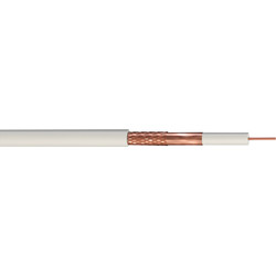 Doncaster Cables Doncaster Cables Coaxial Satellite Cable (CT100) White 25m Drum - 76604 - from Toolstation
