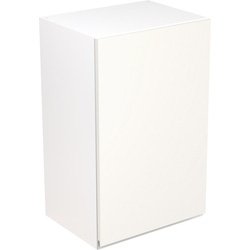 Kitchen Kit Flatpack J-Pull Kitchen Cabinet Wall Unit Super Gloss White 450mm
